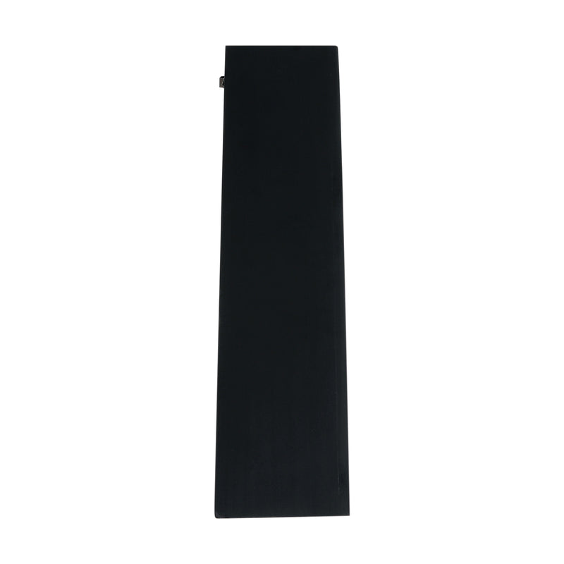 Sabore Black Solid Wood Military Memorial Flag Display Case for 9.5' x 5' American Veteran Flag