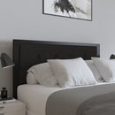Camden Upholstered Button Tufted Headboard With Metal Frame and Adjustable Rail Slots