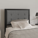 Camden Upholstered Button Tufted Headboard With Metal Frame and Adjustable Rail Slots