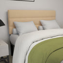 Coppola Headboard with Tufted Fabric Upholstery and Powder Coated Metal Frame