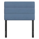 Coppola Headboard with Tufted Fabric Upholstery and Powder Coated Metal Frame
