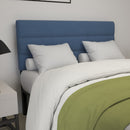 Coppola Headboard with Tufted Fabric Upholstery and Powder Coated Metal Frame