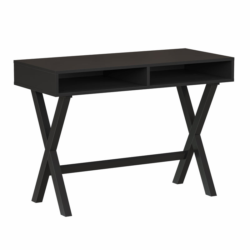 Davisburg 42" Home Office Writing Desk with Open Front Storage Compartments