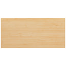 Berlin 47 Inch Computer Desk with Wood Grain Finish & Open Metal Frame