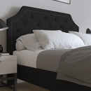 Provence Platform Bed with Slatted Support and Accent Nail Trim