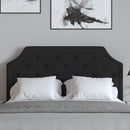 Provence Platform Bed with Slatted Support and Accent Nail Trim