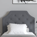 Provence Platform Bed with Slatted Support and Accent Nail Trim