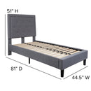 Mallory Platform Bed