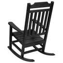 Hillford Poly Resin Indoor/Outdoor Rocking Chair