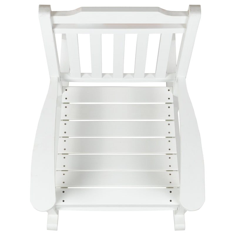 Hillford Poly Resin Indoor/Outdoor Rocking Chair