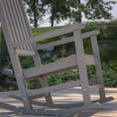 Hillford Poly Resin Indoor/Outdoor Rocking Chair