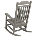 Hillford Poly Resin Indoor/Outdoor Rocking Chair