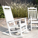 Set of 2 Hillford Poly Resin Indoor/Outdoor Rocking Chairs