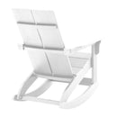 Wellington UV Treated All-Weather Polyresin Adirondack Rocking Chair