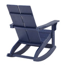 Wellington UV Treated All-Weather Polyresin Adirondack Rocking Chair