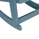 Atlantic All-Weather Polyresin Adirondack Rocking Chair with Vertical Slats