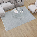 Indoor/Outdoor Handwoven Diamond Patterned Area Rug