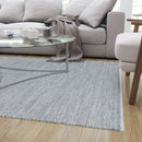 Indoor/Outdoor Handwoven Diamond Patterned Area Rug