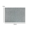 Indoor/Outdoor Handwoven Diamond Patterned Area Rug