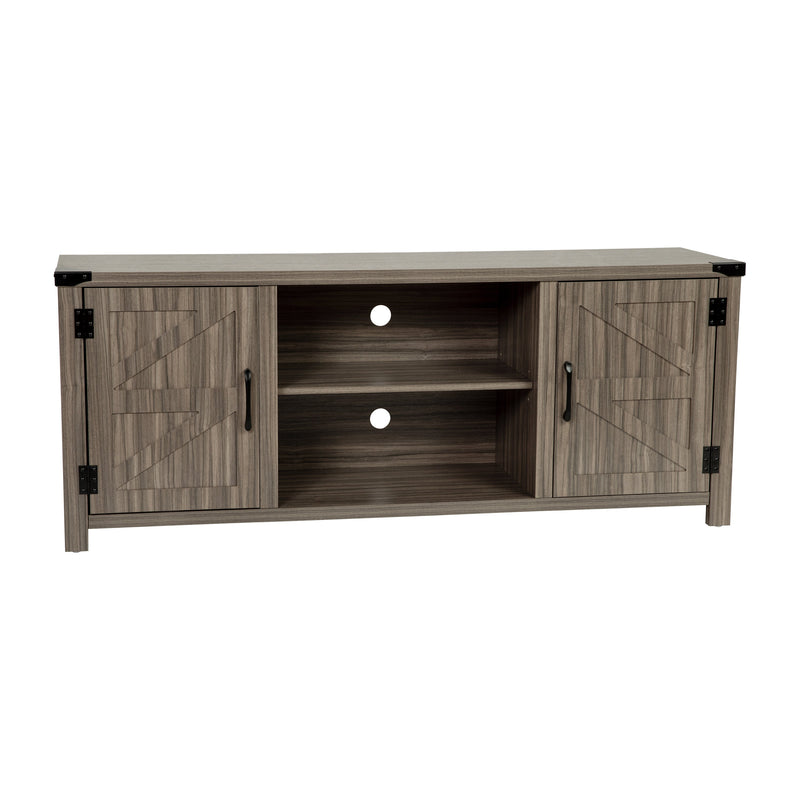 Cambria Barn Door Style 59" TV Stand