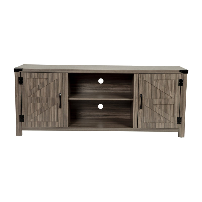 Cambria Barn Door Style 59" TV Stand