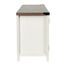 Cambria Barn Door Style 59" TV Stand