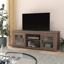 Galena Traditional Full Glass Door 65" TV Stand