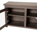Galena Traditional Full Glass Door 65" TV Stand