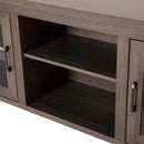 Galena Traditional Full Glass Door 65" TV Stand