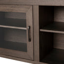 Galena Traditional Full Glass Door 65" TV Stand
