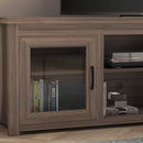 Galena Traditional Full Glass Door 65" TV Stand