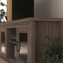 Galena Traditional Full Glass Door 65" TV Stand