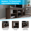 Fincastle 6 Cubby 65" TV Stand