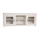 Galena Traditional Full Glass Door 65" TV Stand