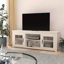 Galena Traditional Full Glass Door 65" TV Stand