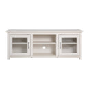Galena Traditional Full Glass Door 65" TV Stand