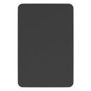 Halstead 20" x 30" Matte Black Decorative Wall Mirror with Rounded Corners for Bathroom, Living Room, Entryway, Hangs Horizontal Or Vertical