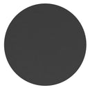 Monaco 27.5" Round Accent Wall Mirror in Black with Metal Frame for Bathroom, Vanity, Entryway, Dining Room, & Living Room