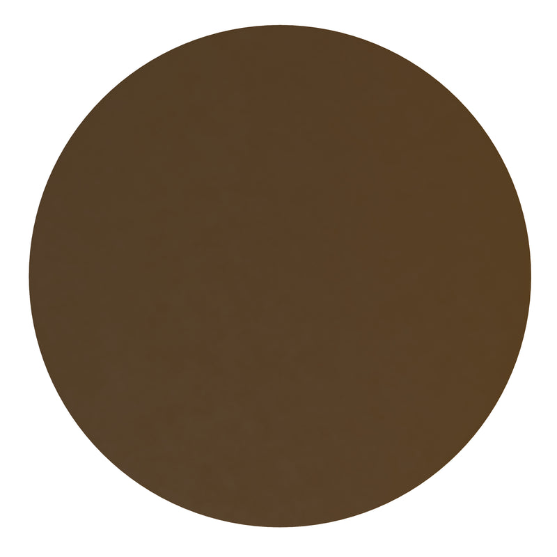 Monaco 27.5" Round Accent Wall Mirror in Bronze with Metal Frame for Bathroom, Vanity, Entryway, Dining Room, & Living Room