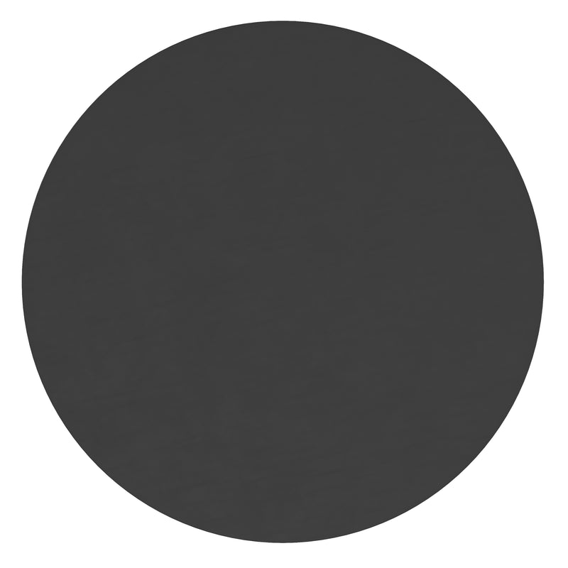 Monaco 24" Round Accent Wall Mirror in Black with Metal Frame for Bathroom, Vanity, Entryway, Dining Room, & Living Room