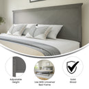 Marta Herringbone Wooden Adjustable Headboard