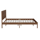 Somerset Solid Wood Platform Bed with Wooden Slats and Headboard, No Box Spring Needed