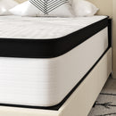 Hulen 12 Inch Extra Firm Hybrid Pocket Spring & CertiPUR-US Certified Foam Mattress in a Box