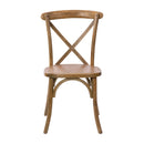 Bardstown X-Back Bistro Style Wooden High Back Dining Chair
