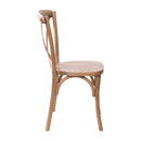 Bardstown X-Back Bistro Style Wooden High Back Dining Chair