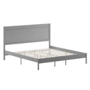 Somerset Solid Wood Platform Bed with Wooden Slats and Headboard, No Box Spring Needed