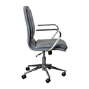Artemis Mid-Back Home Office Chair with Armrests, Height Adjustable Swivel Seat