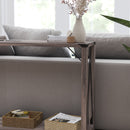 Green River Modern Farmhouse Engineered Wood Entryway Table and Powder Coated Steel Accents