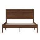 Somerset Solid Wood Platform Bed with Wooden Slats and Headboard, No Box Spring Needed