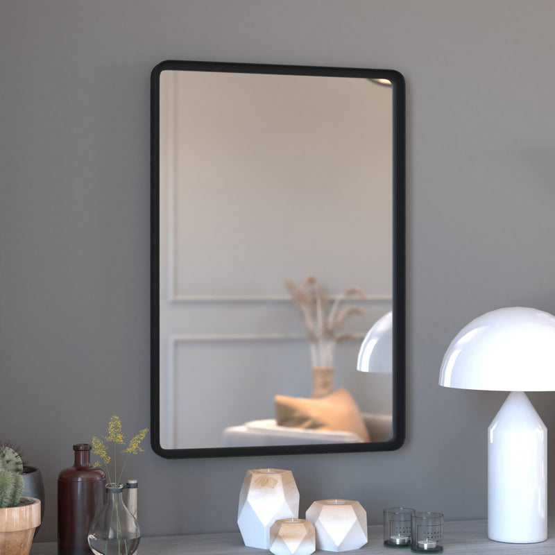 Jinny Metal Deep Set Wall Mirror